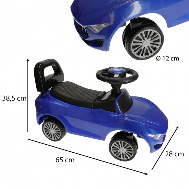 Jeep per bambini con luci e suoni blu