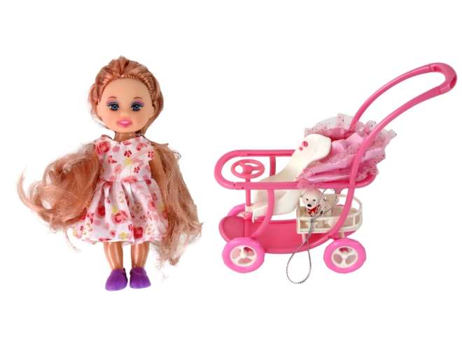 Passeggino rosa per bambini