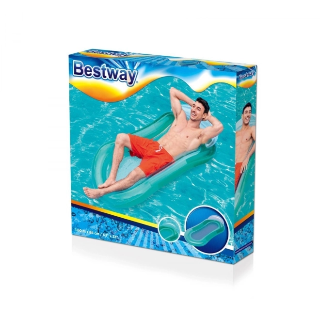 Materasso gonfiabile per nuoto con rete Bestway menta