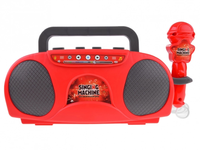 Radio con altoparlante wireless per bambini con microfono