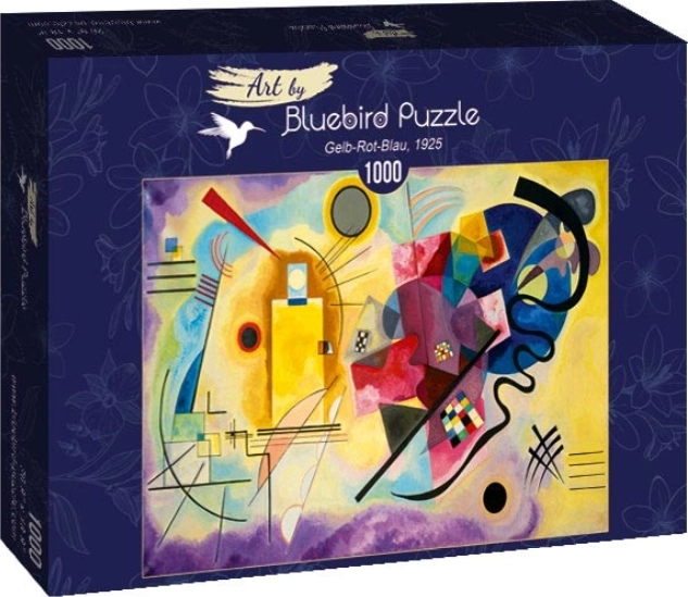 Puzzle 1000 pezzi Giallo-Rosso-Blu