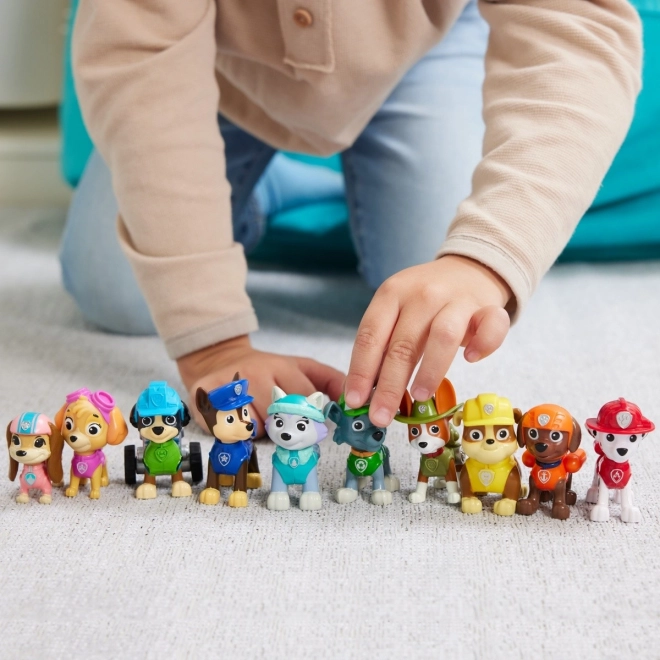 Set di figure Paw Patrol - Tutti i cuccioli a bordo