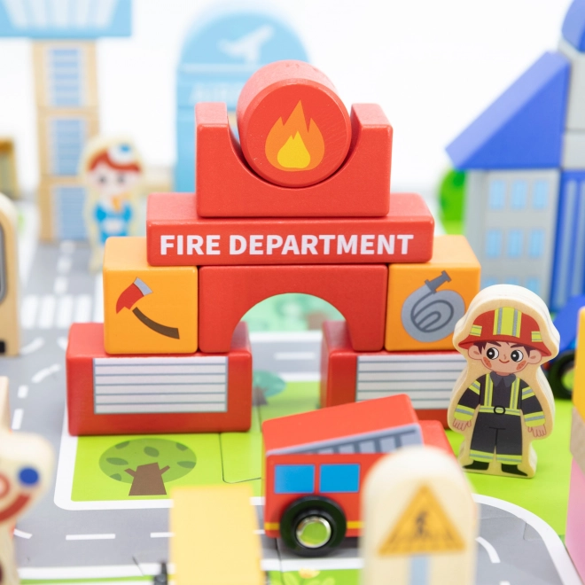 Costruzioni in legno per bambini con base