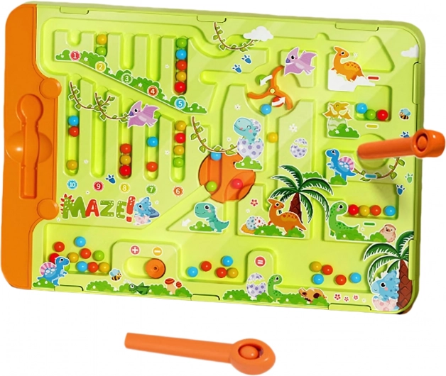 WOOPIE Labirinto Magnetico 2 in 1 Gioco Ludo