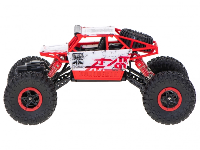 Auto telecomandato RC Rock Crawler blu – Rosso