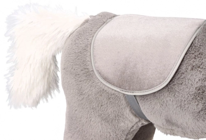 Cavallo a dondolo di peluche