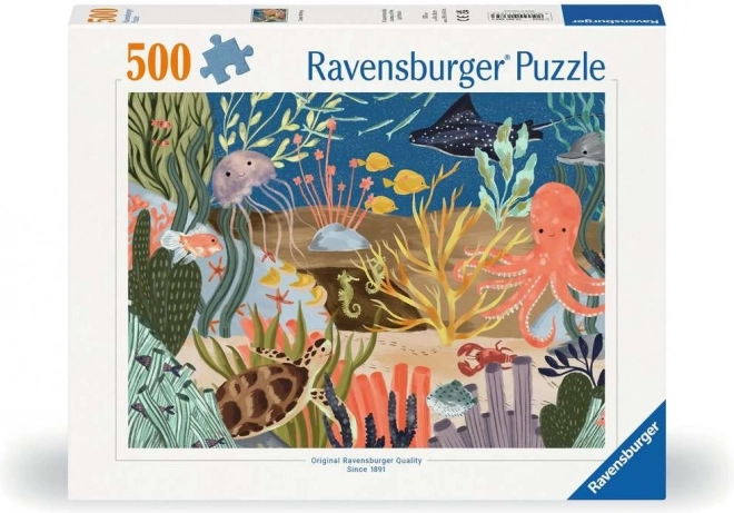 Puzzle Oceano Whimsy 500 pezzi Ravensburger