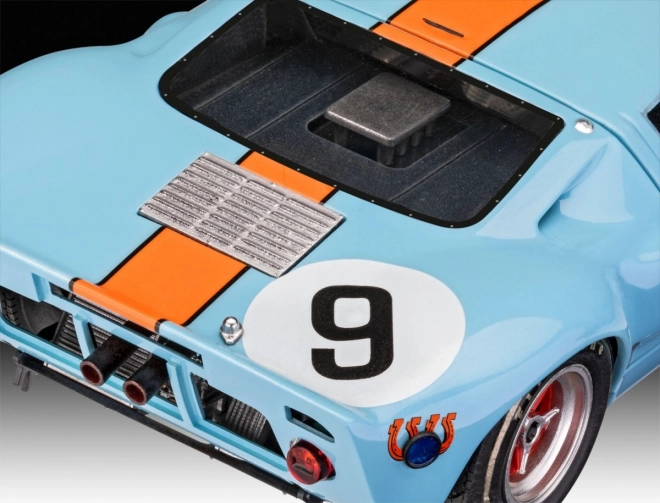 Modellino auto Ford GT40 Le Mans 1968 in scala 1/24