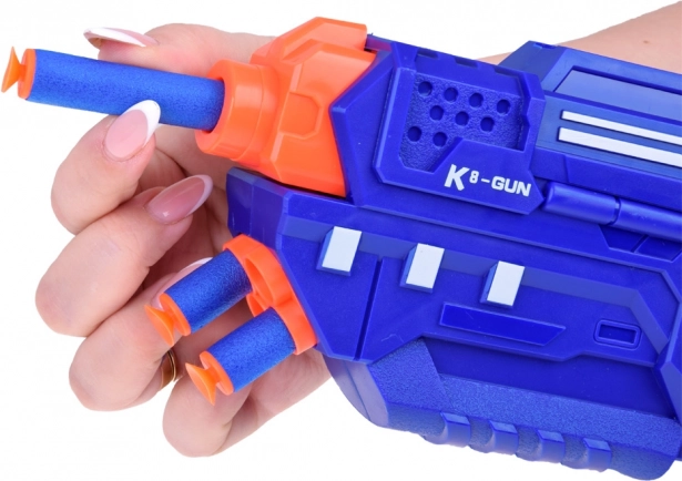 Giocattolo pistola SPACE GUN con proiettili in schiuma e gel