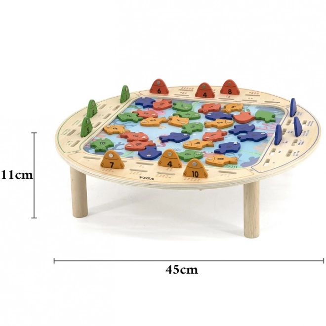 Gioco di Pesca in Legno