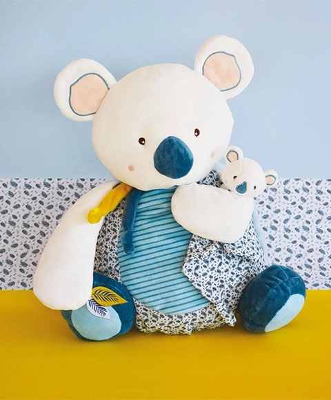 Doudou Koala Yoca con spazio per il pigiama 40 cm