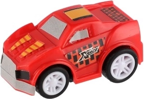 Sfera a sorpresa con auto in plastica 5 cm a retrocarica