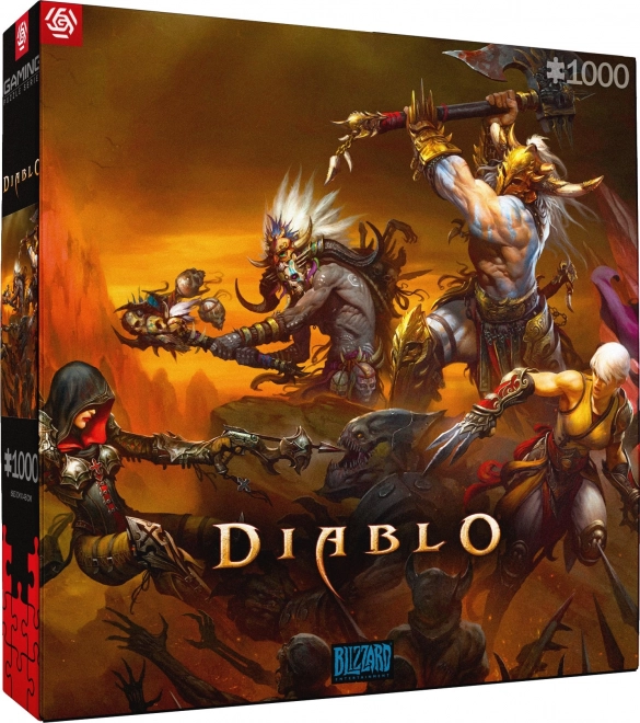 Puzzle diablo - battaglia degli eroi 1000 pezzi