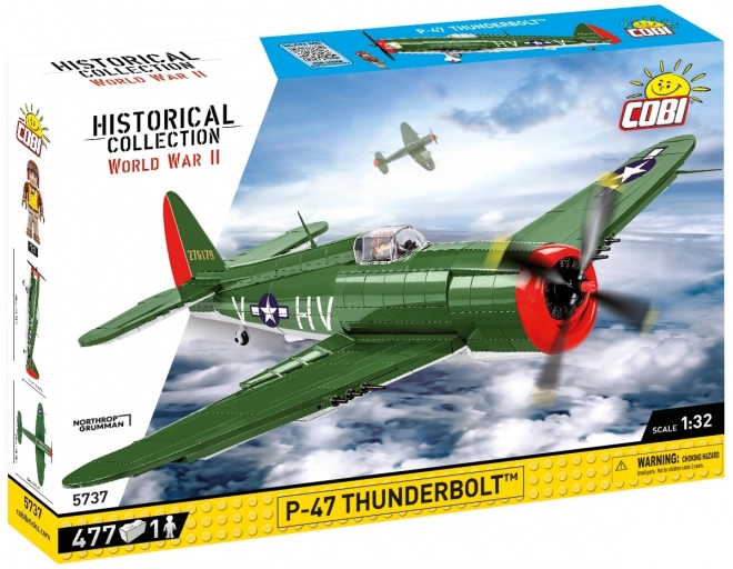 Cobi P-47 Thunderbolt II Guerra Mondiale Costruzione