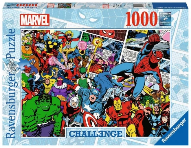 Puzzle 1000 Pezzi Marvel Challenge by Ravensburger