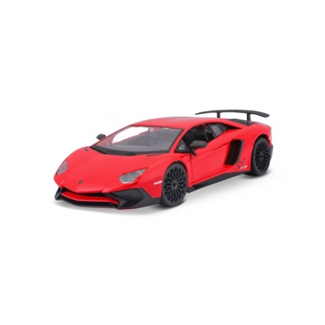 Lamborghini Aventador LP 750-4 SV Rosso Scala 1:24