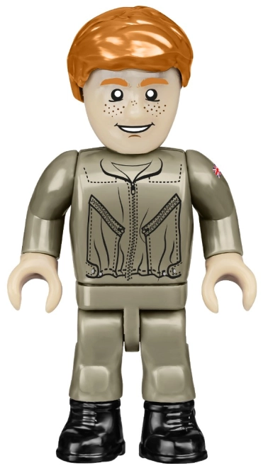 Figurina del pilota e aspetto militare
