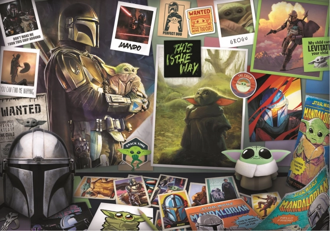 Puzzle TREFL The Mandalorian: Grogu 1000 pezzi