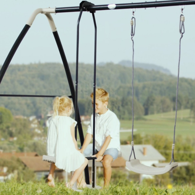 Altalene da giardino AXI con struttura in metallo per bambini