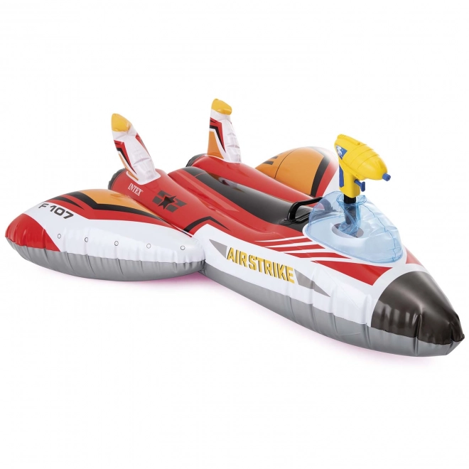 Aereo gonfiabile con pistola ad acqua, rosso INTEX 57536