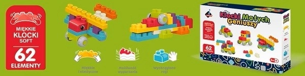 Costruzioni Creative Morbide 62 Pezzi