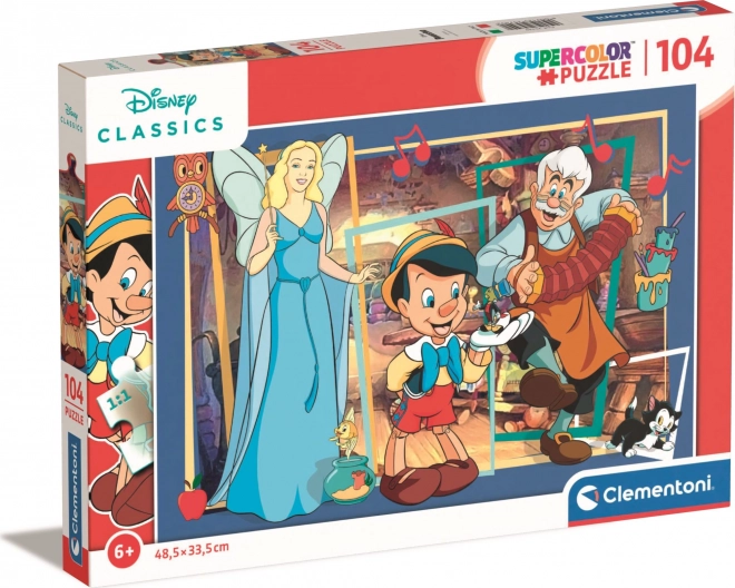 Puzzle 104 pezzi - Pinocchio