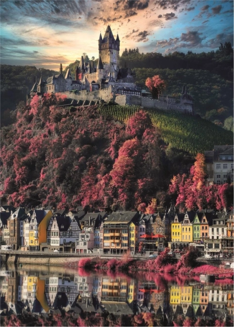 Puzzle Castello di Cochem 1000 Pezzi