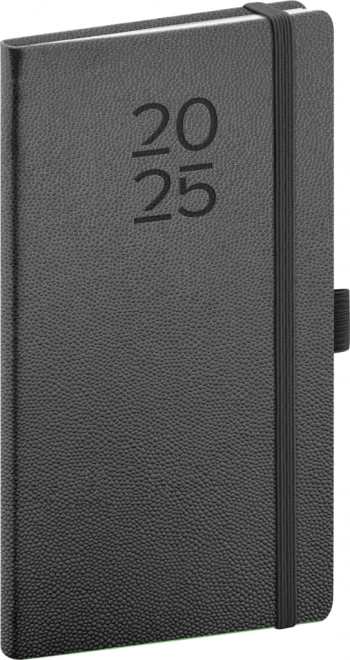 Agenda tascabile Vellum 2025 Nero