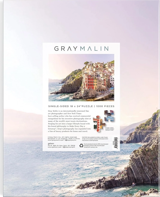 Puzzle Gray Malin: Cinque Terre 1000 pezzi