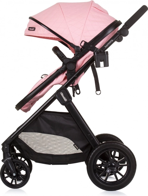 Passeggino combinato 2 in 1 Chipolino Harmony Blu – Fenicottero