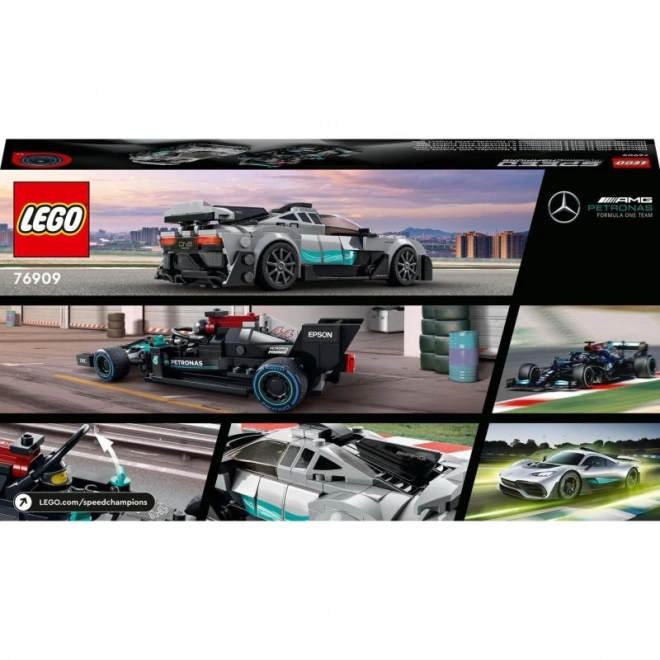 Lego Velocità Campioni Mercedes-AMG F1 W12 E Performance e Mercedes-AMG ONE