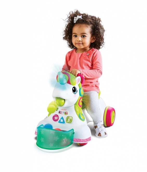 Cavalcabile e girello 3 in 1 Unicorno