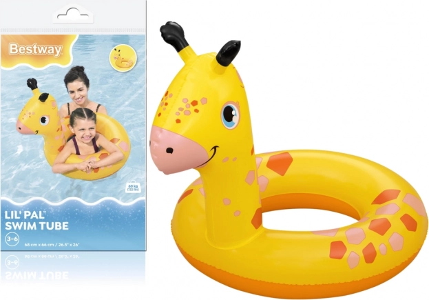 Ciambella Gonfiabile Giraffa 68 x 66 cm Bestway