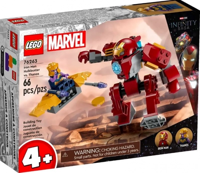 Iron Man Hulkbuster contro Thanos di LEGO Marvel