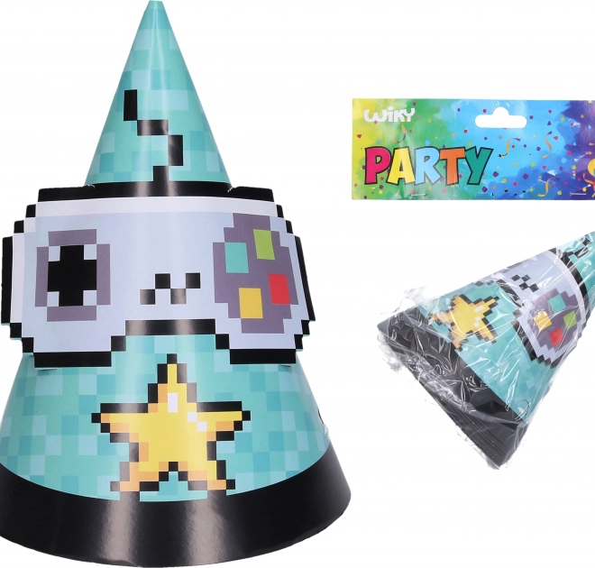 Cappellini da festa GIOCO 15 cm (6 pz)