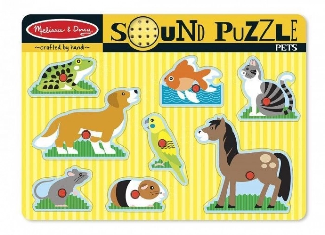 Puzzle sonori - Animali domestici