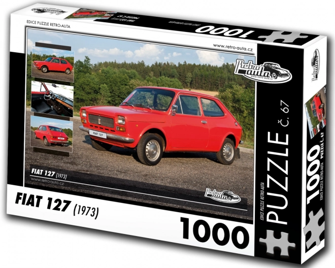 Puzzle Auto Storiche Fiat 127 (1973) 1000 Pezzi