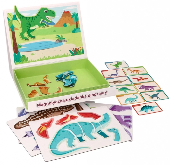 Puzzle magnetico dinosauri