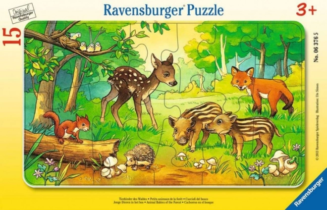 Puzzle cuccioli della foresta Ravensburger