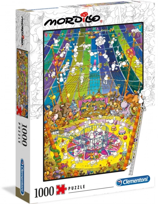 Puzzle 1000 pezzi Mordillo The Show