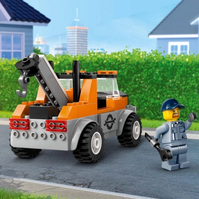 Camioncino di recupero e riparazione auto sportiva LEGO City