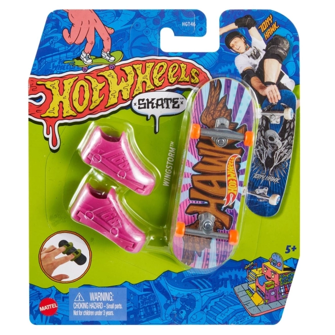 Fingerboard con scarpe di Hot Wheels