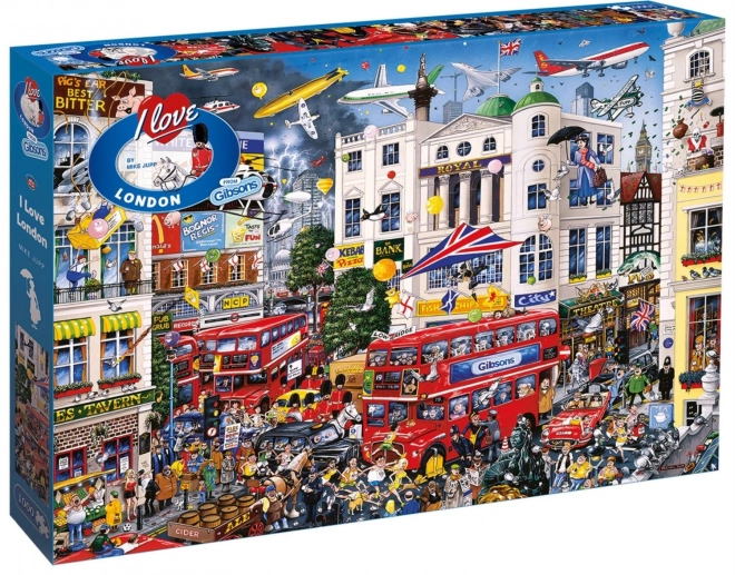 Puzzle Amo Londra 1000 pezzi