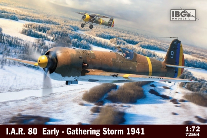 Modello in plastica I.A.R. 80 Early - Gathering Storm 1941 in scala 1/72