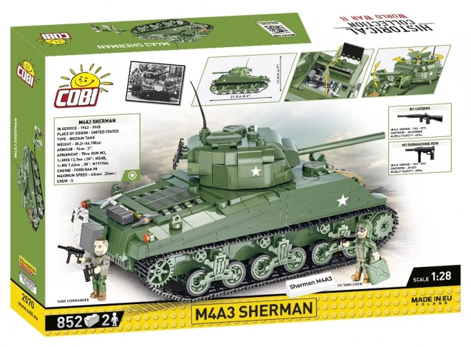 Modello di carro armato M4A3 Sherman COBI