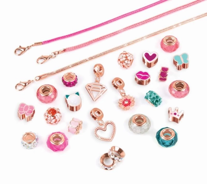 Set per la creazione di braccialetti rosa