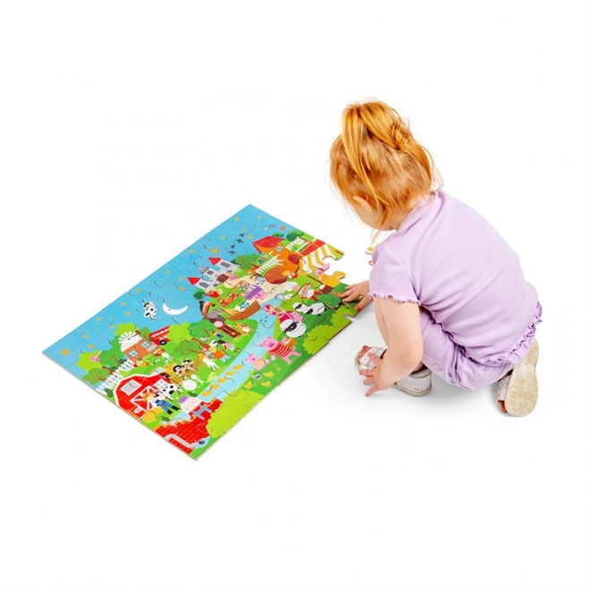 Puzzle da pavimento Storia Fiabesca Bigjigs Toys