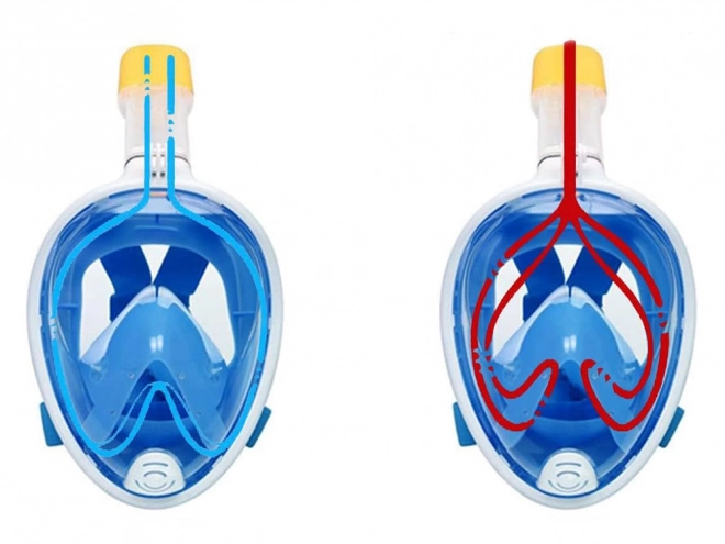 Maschera da snorkeling e immersione completa S/M SP0762 NI