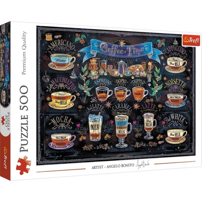 Puzzle Trefl 500 pezzi - Tempo per il Caffè