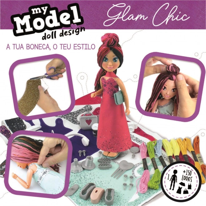 Set creativo EDUCA My Model Doll Design elegante e chic